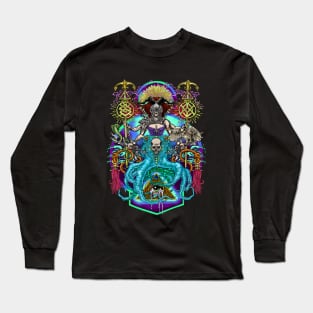 Amphitrite (aqua) Long Sleeve T-Shirt